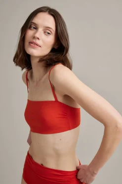 Wyściełany stanik od bikini typu bandeau