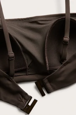 Wyściełany stanik od bikini typu bandeau