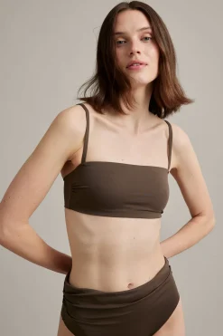 Wyściełany stanik od bikini typu bandeau