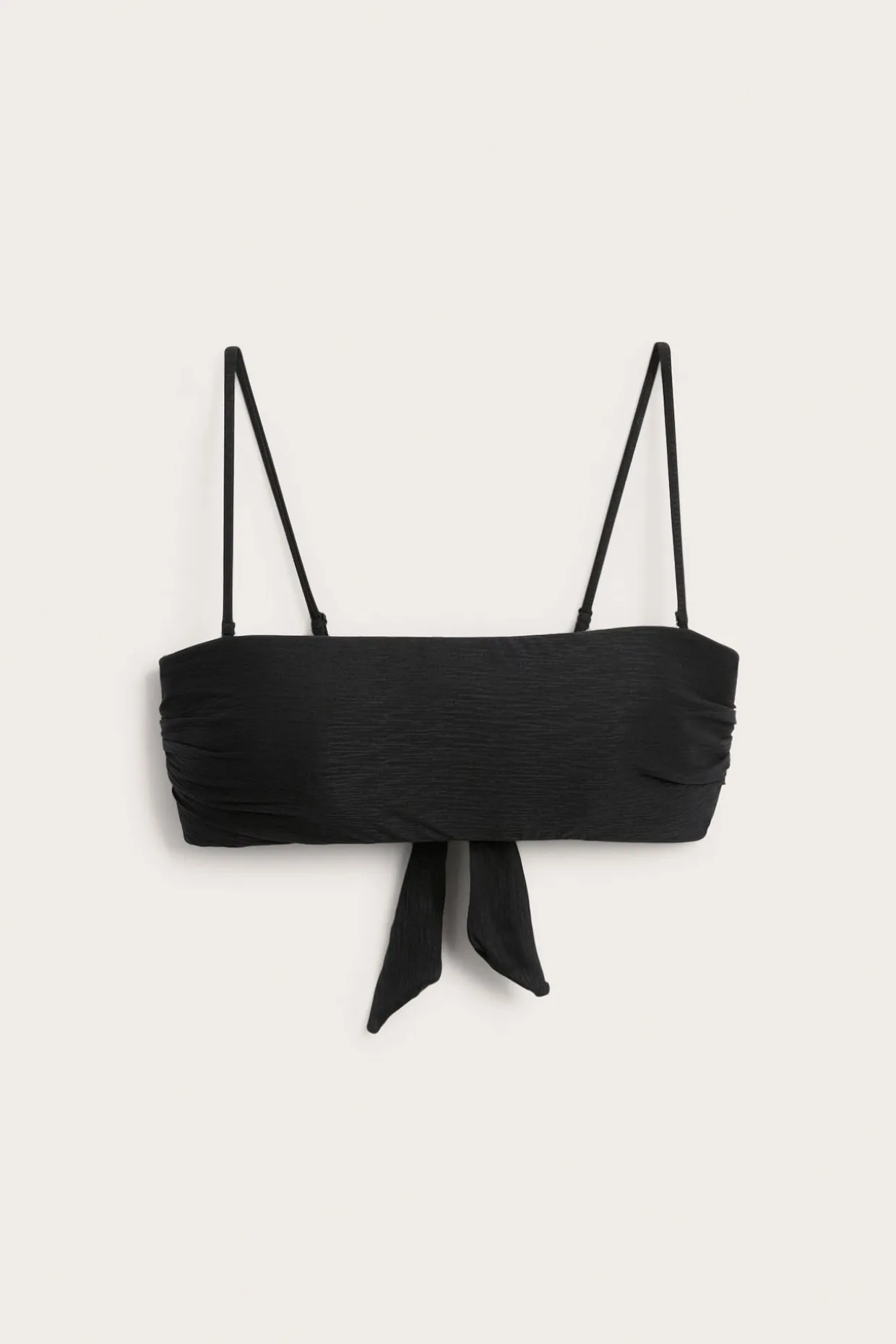Wyściełany top od bikini typu bandeau