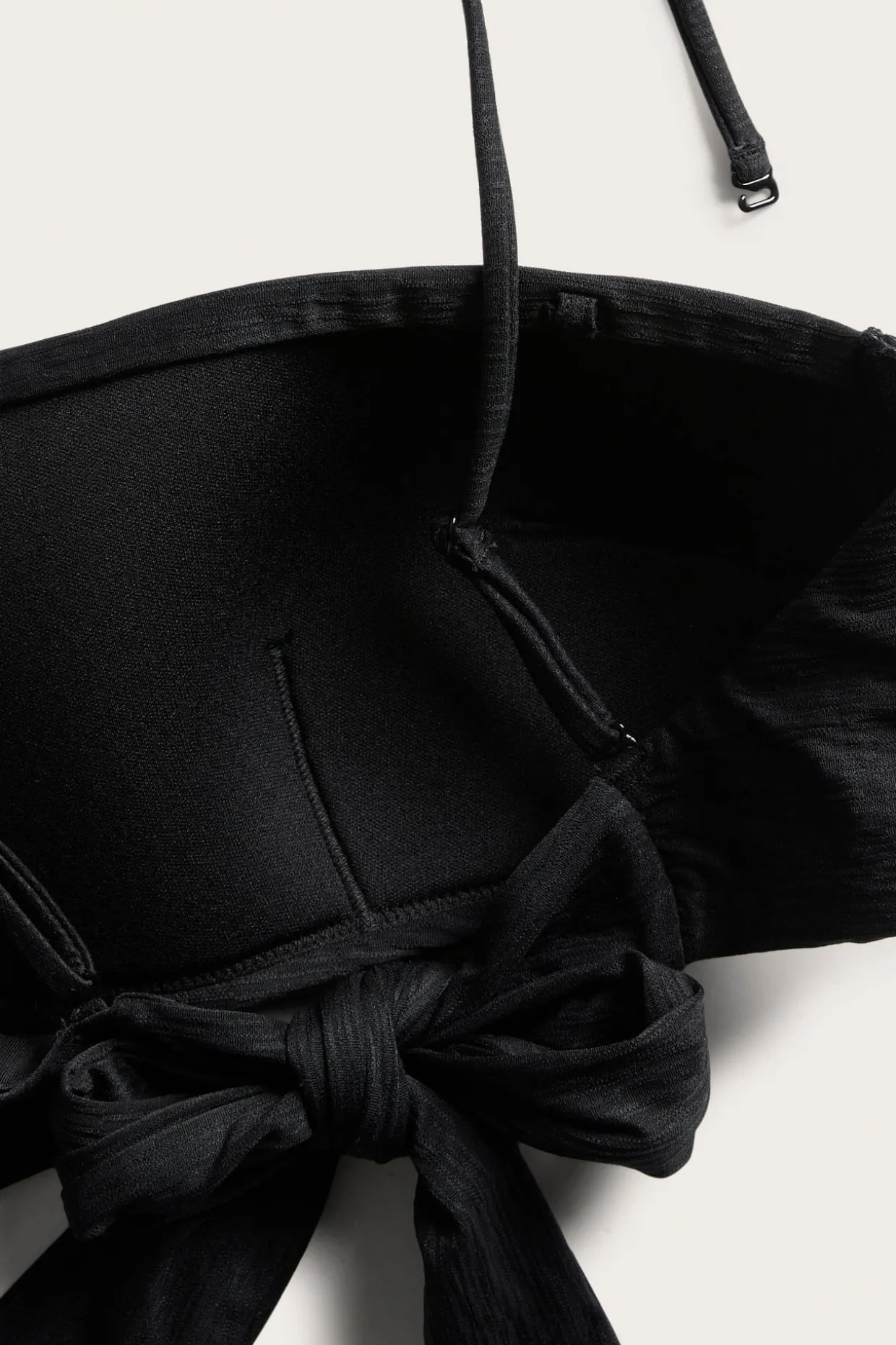 Wyściełany top od bikini typu bandeau