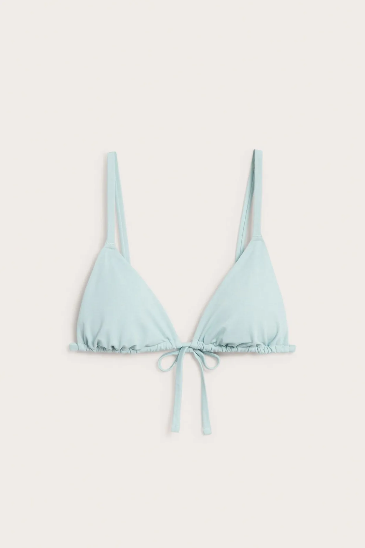 Wyściełany trójkątny stanik od bikini