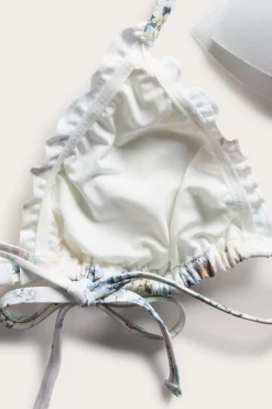Wyściełany trójkątny stanik od bikini