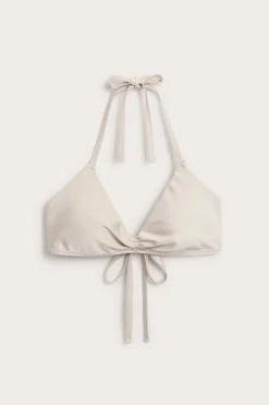 Wyściełany trójkątny stanik od bikini