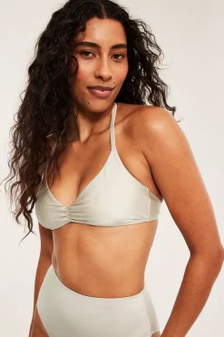 Wyściełany trójkątny stanik od bikini