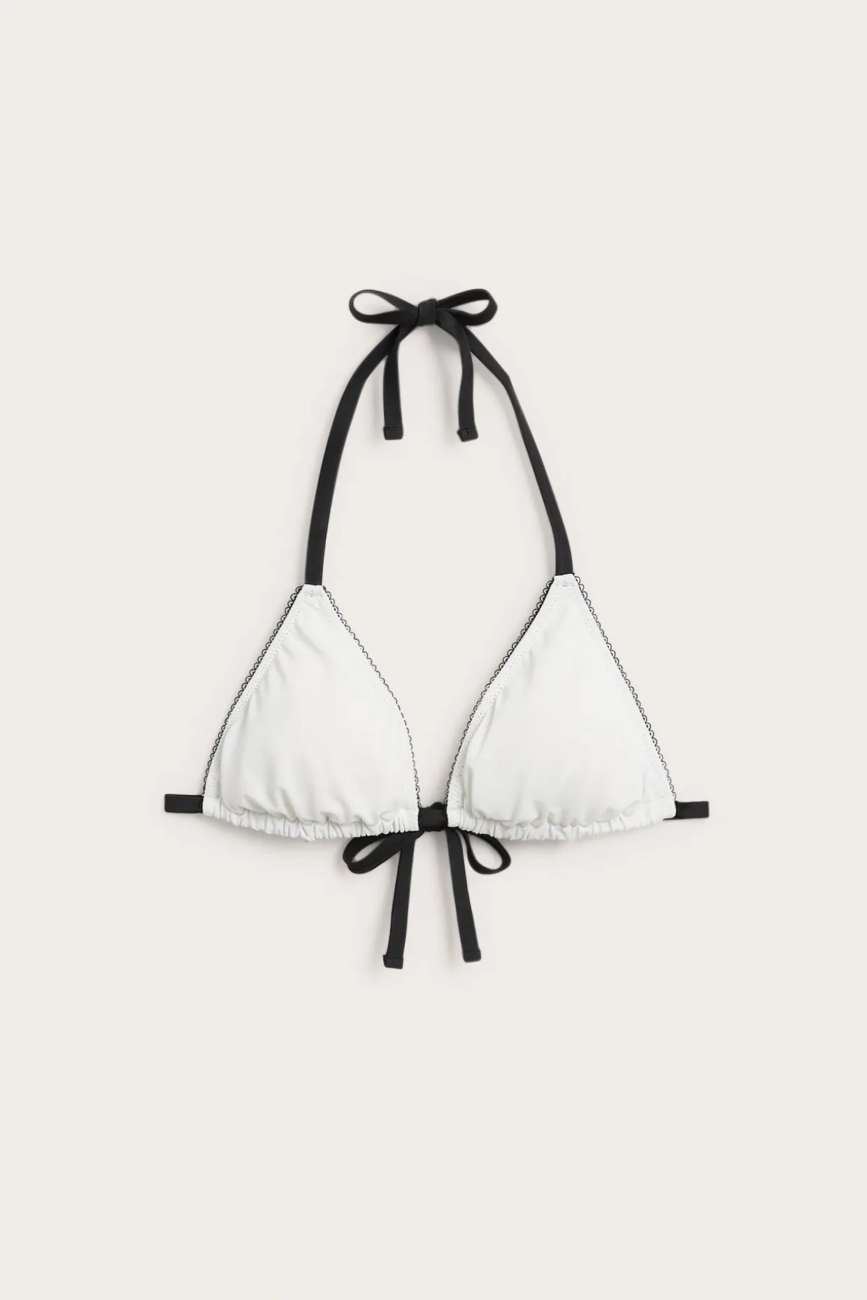 Wyściełany trójkątny stanik od bikini