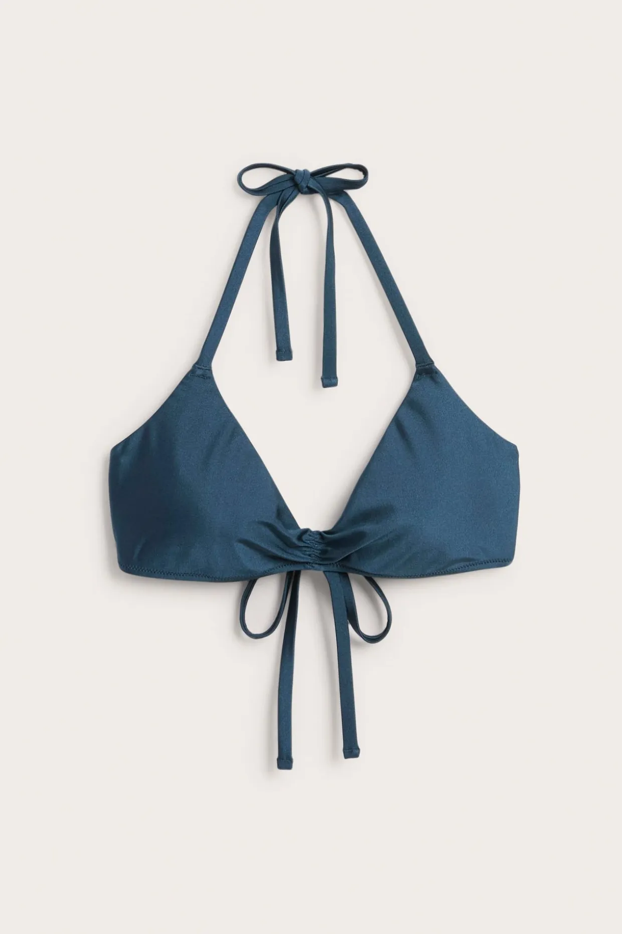 Wyściełany trójkątny stanik od bikini