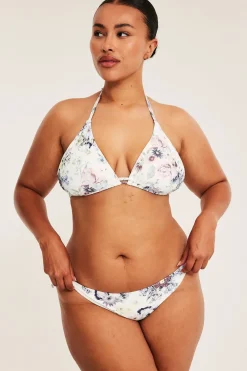 Wyściełany trójkątny stanik od bikini