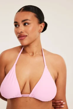 Wyściełany trójkątny stanik od bikini
