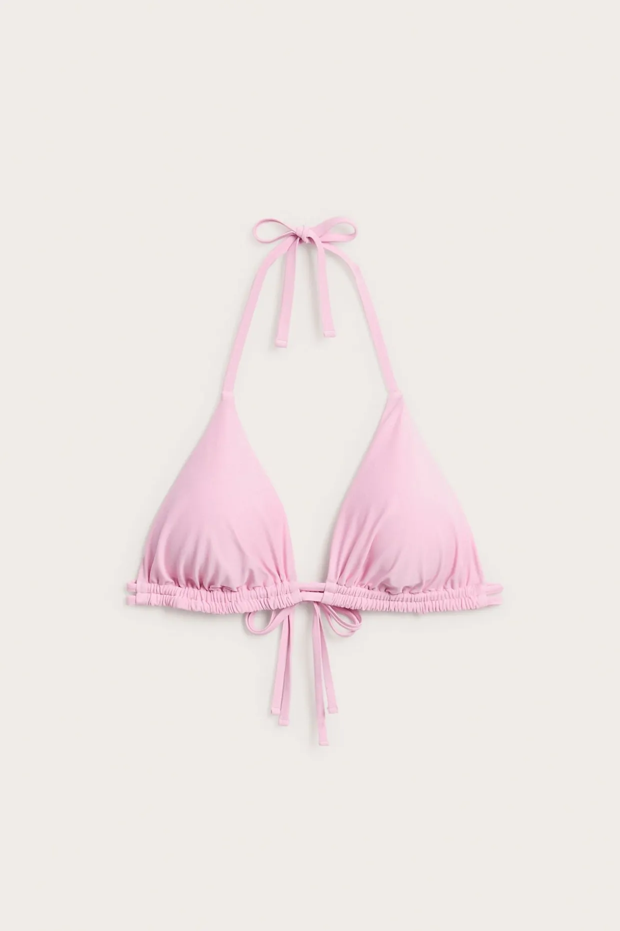 Wyściełany trójkątny stanik od bikini