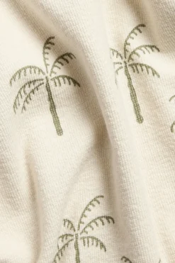 Wzorzysty t-shirt z bawełny